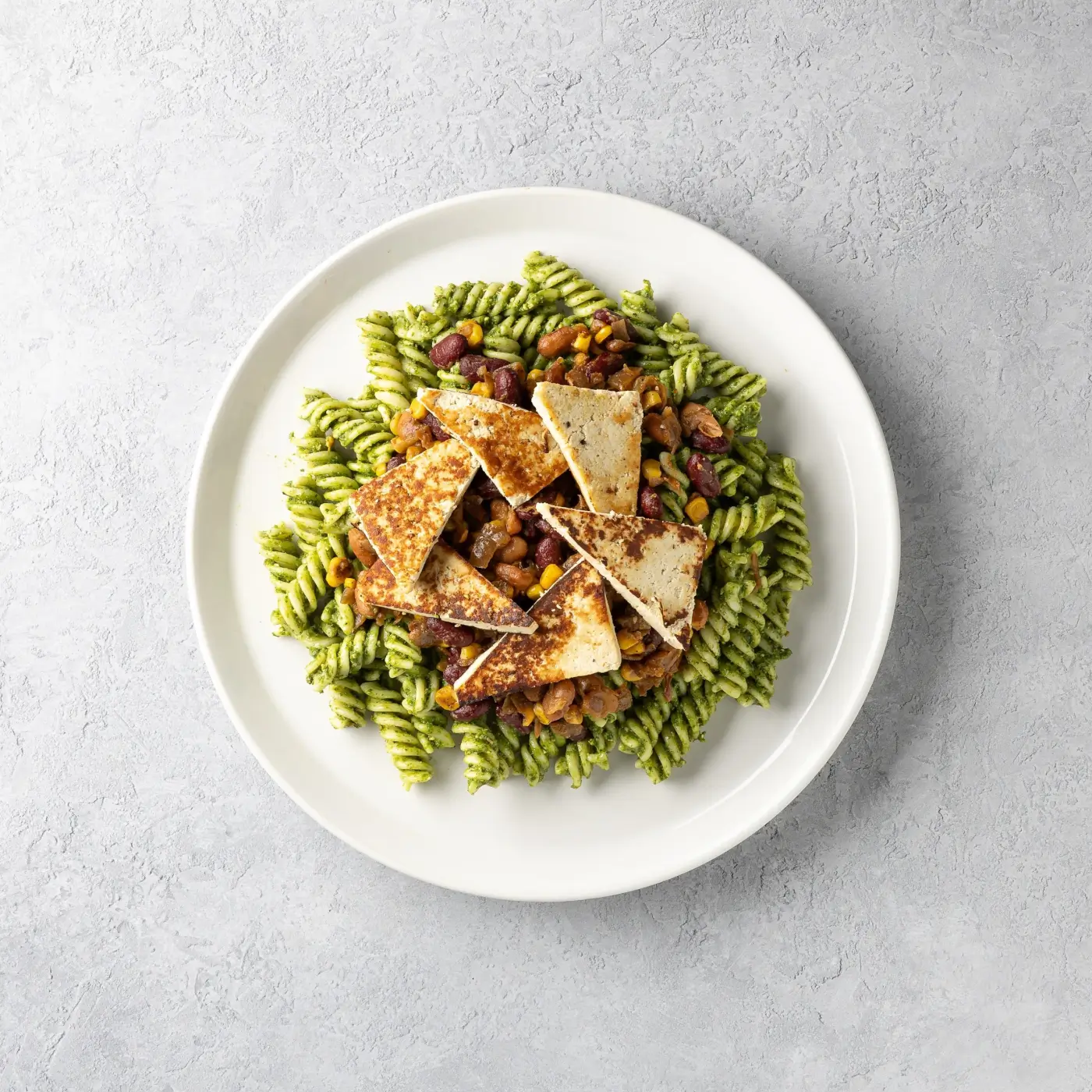 Tjestenina sa pesto umakom, meksičkom mješavinom i tofuom BY MARIO MANDARIĆ