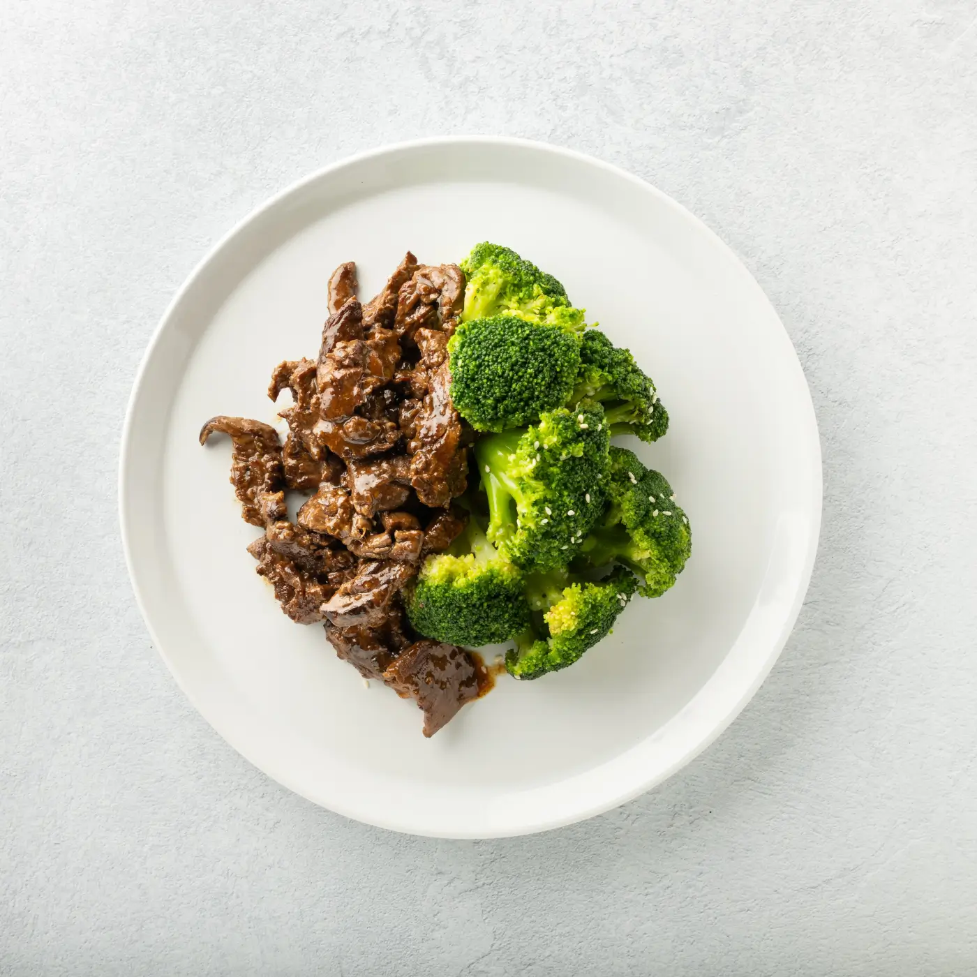 Stir ramsteak s brokulom